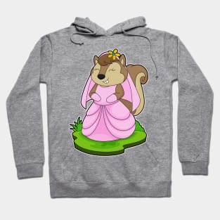 Squirrel Bride Flower Wedding Hoodie